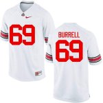 NCAA Ohio State Buckeyes Men's #69 Matthew Burrell White Nike Football College Jersey GKA1545IS